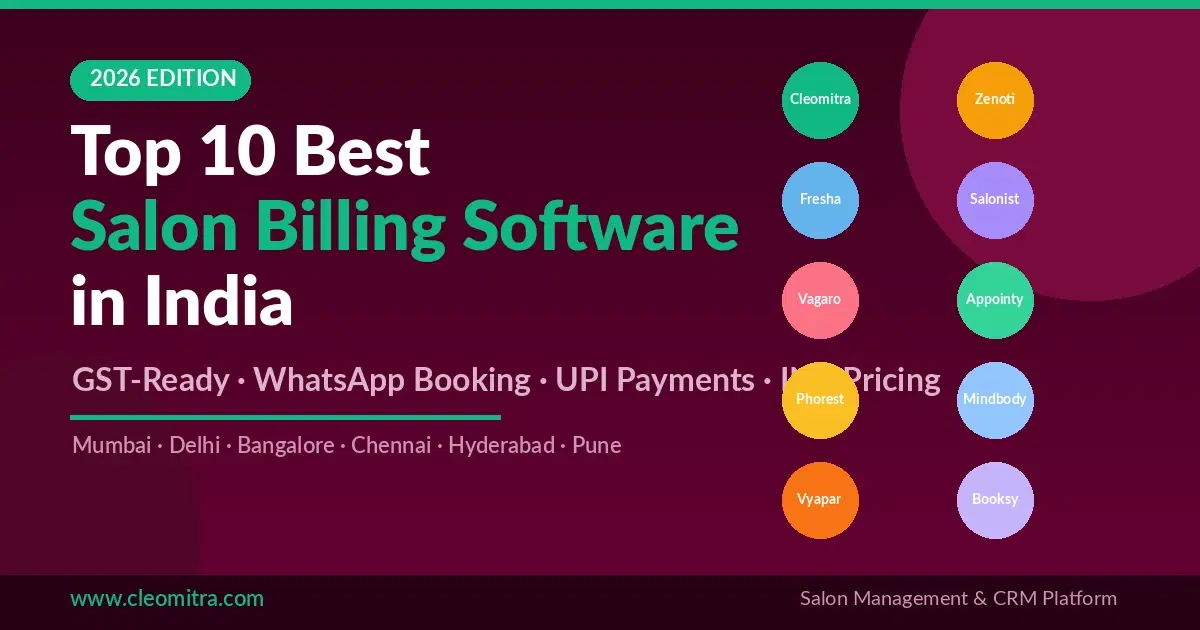 Top 10 Best Salon Billing Software in India 2026