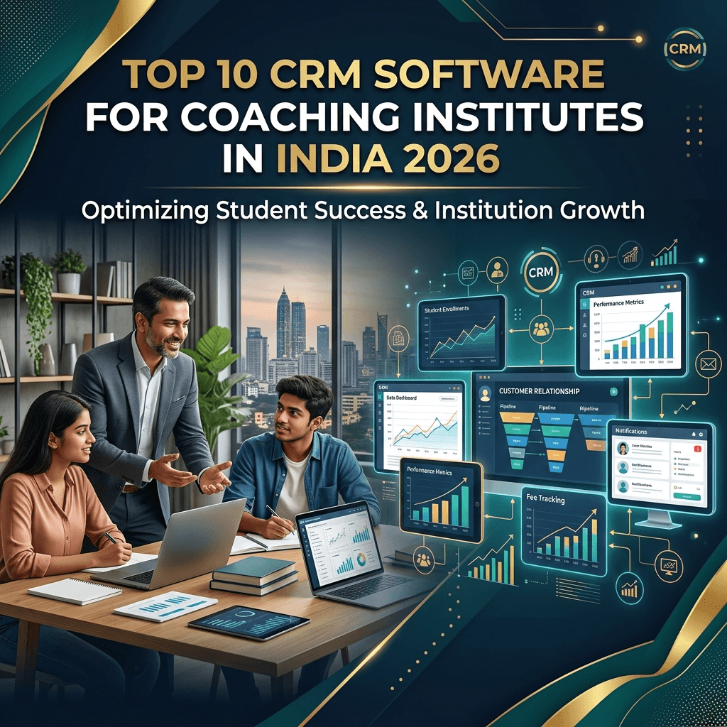 Top 10 Best CRM Software for Coaching Institutes in India 2026