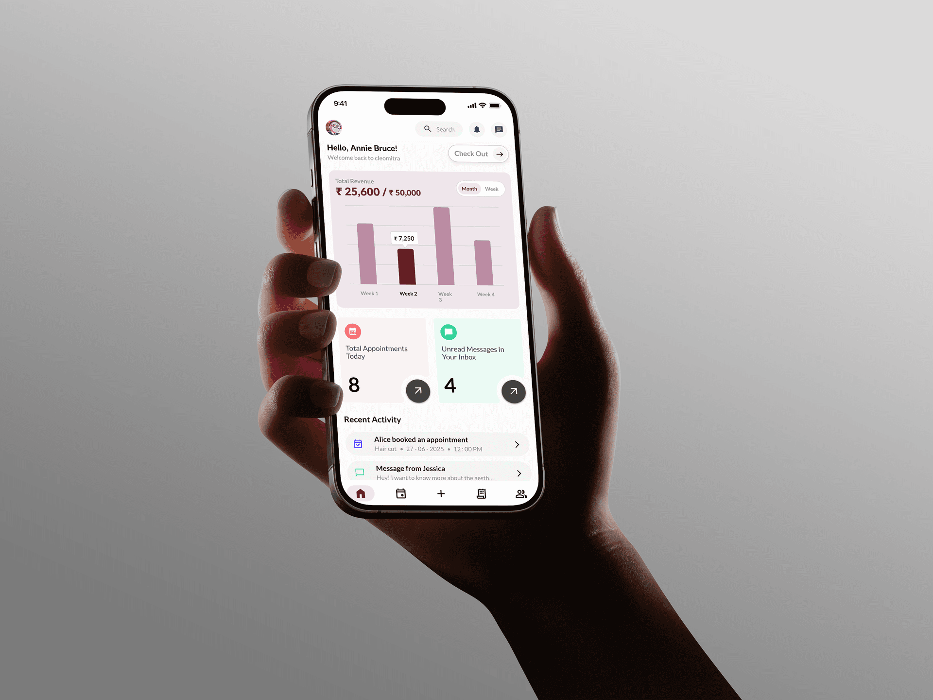 Cleomitra Mobile App
