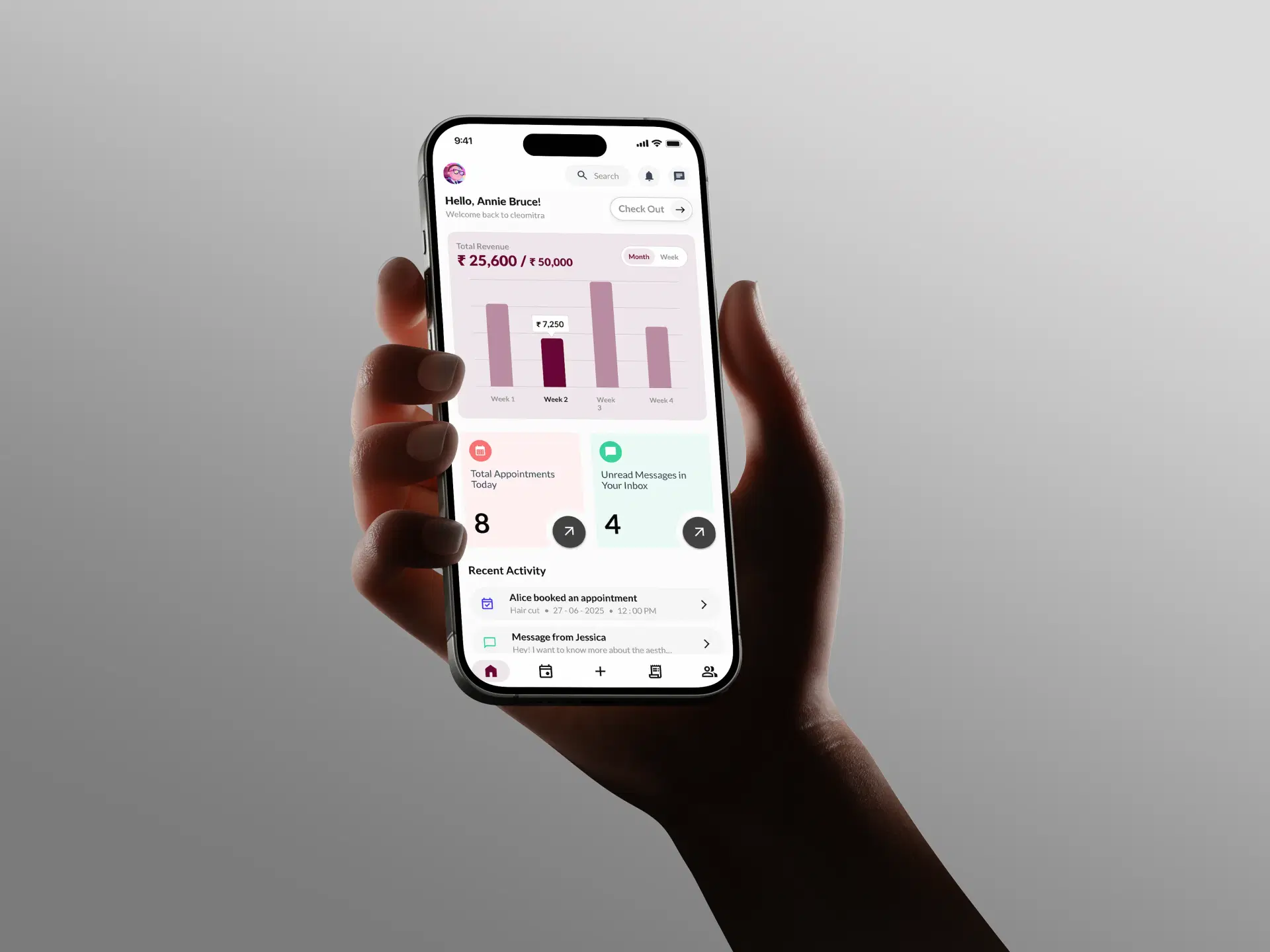 Cleomitra Mobile App