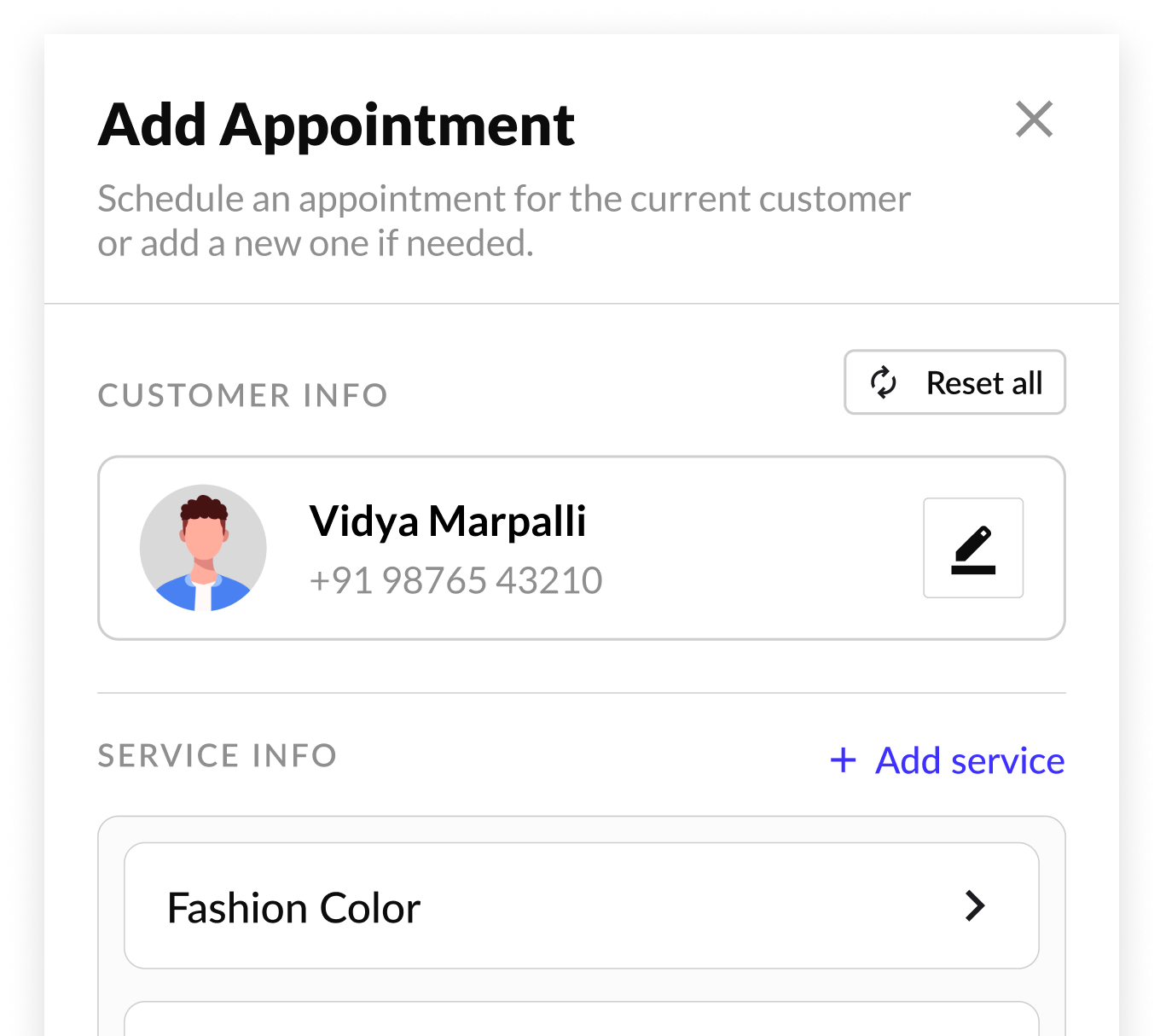Add Appointment