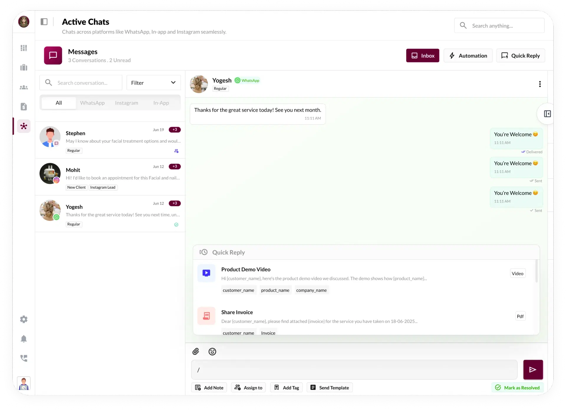 Shared Team Inbox