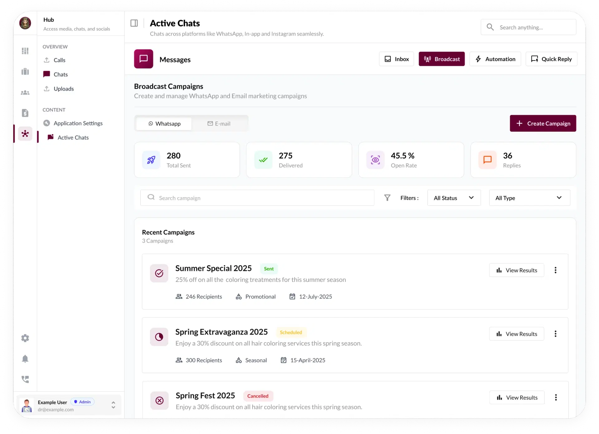 Analytics & Reports