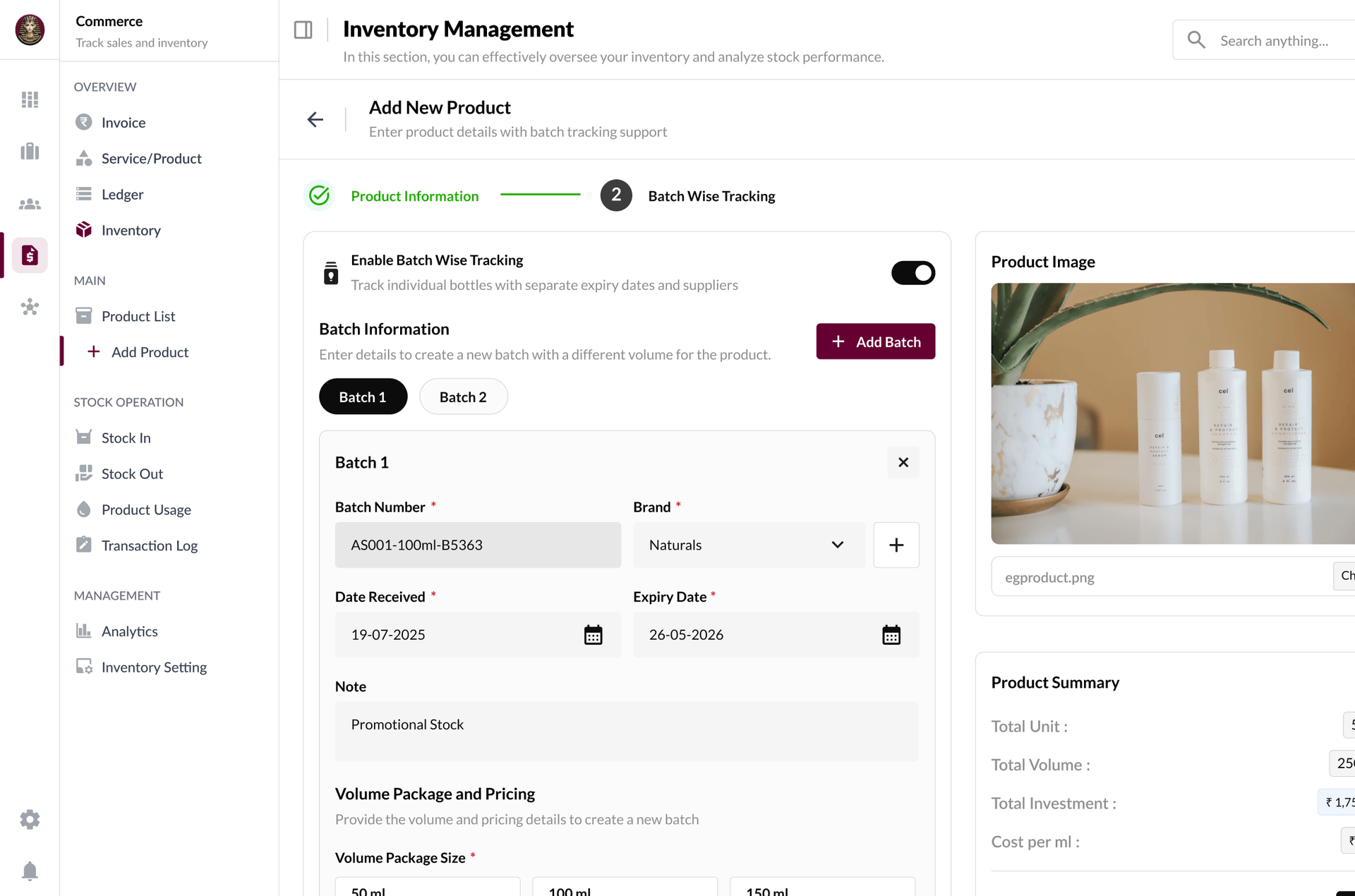 Run your business, not your stockroom.