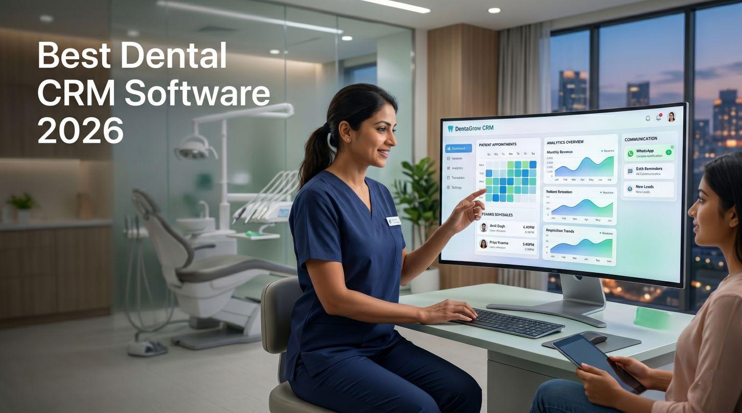 Top 10 Best CRM Software for Dental Clinics in India (2026)