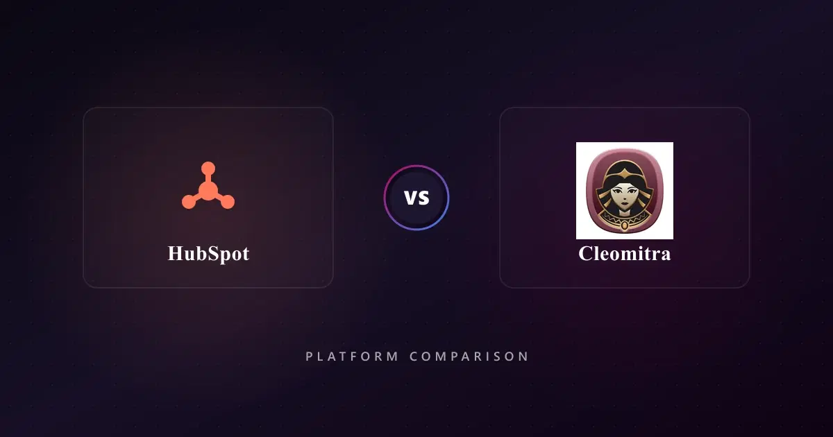 HubSpot vs Cleomitra CRM: Which Is Best?