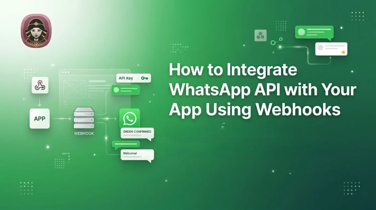 How to Integrate WhatsApp API with Your App Using Webhooks (Complete Guide)