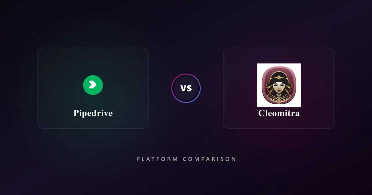 Pipedrive vs Cleomitra CRM: Which Is Best?