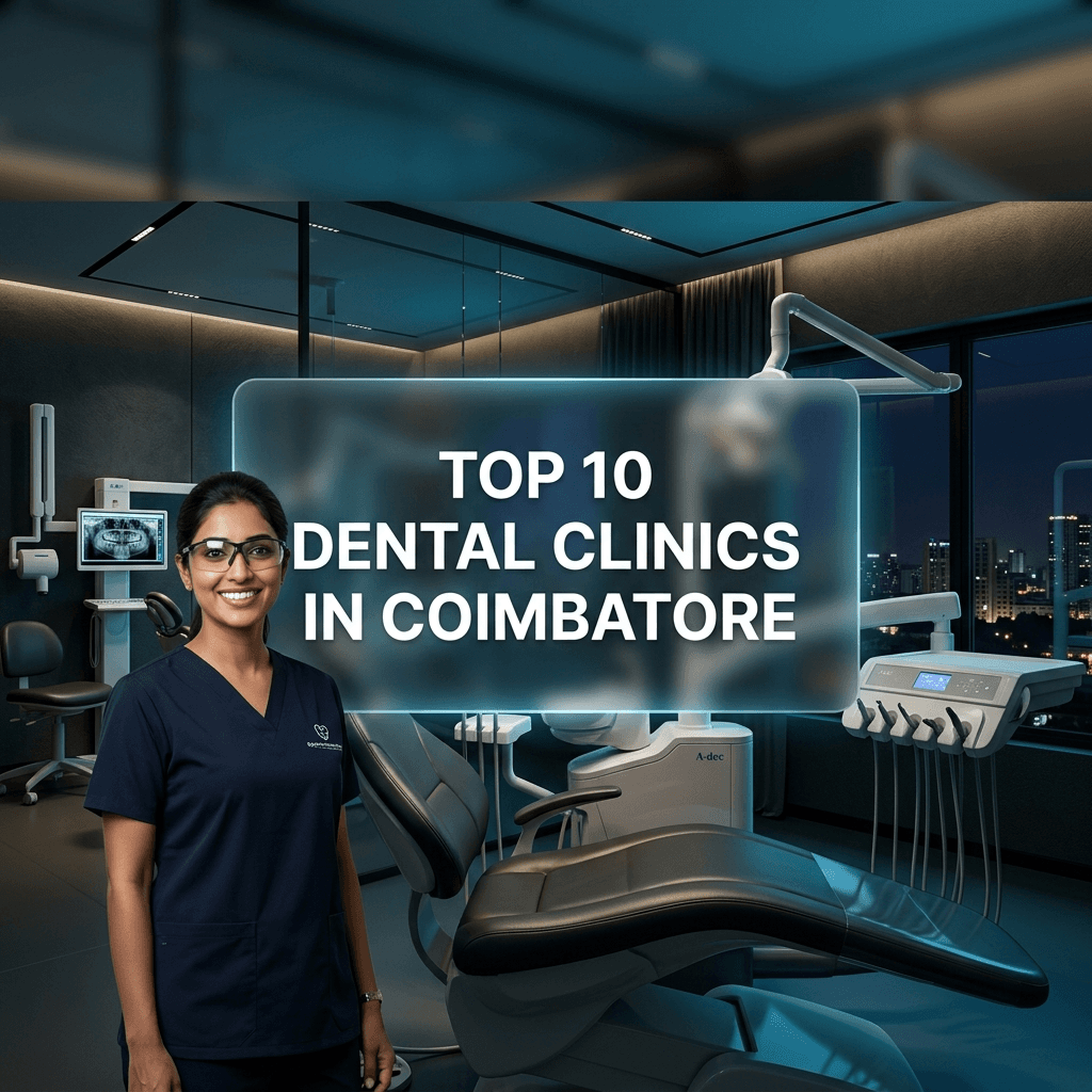 Top 10 Dental Clinics in Coimbatore (2026) – Ranked by Google Reviews